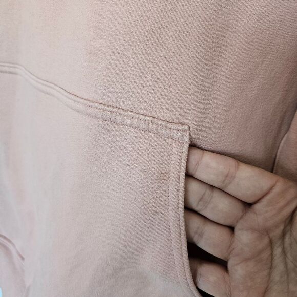Lululemon | All Yours Hoodie Pullover Fleece Sweater Pink Pastel, Womens 10 - Picture 9 of 10